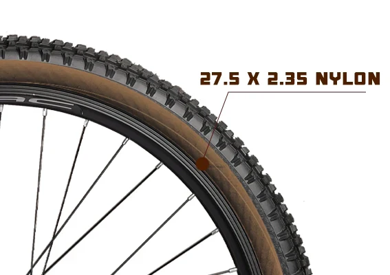 CRADIAC Alpha PRO 21 Speed 6061 Alloy Cycle 27.5 T 21 Speed Gear Bicycle for Men with Front Zoom Lockout Suspension & Dual Disc Brake Mountain Bike | Ideal for 15+ Years, Unisex, Frame Size : 18 inch - Image 9