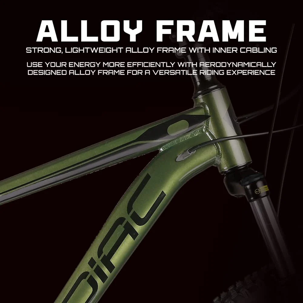CRADIAC Alpha PRO X | 6061 Alloy Cycle| 29 T 21 Speed Gear | Bicycle for Men with Front Remote Lockout Suspension & Dual Disc Brake Mountain Bike | Ideal for 15+ Years, Unisex, Frame Size : 18 inch - Image 5